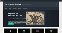 Desktop Screenshot of pagans.net